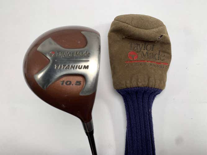 TaylorMade Ti Bubble Driver 10.5* Bubble R-80 Plus Regular Graphite Mens RH HC