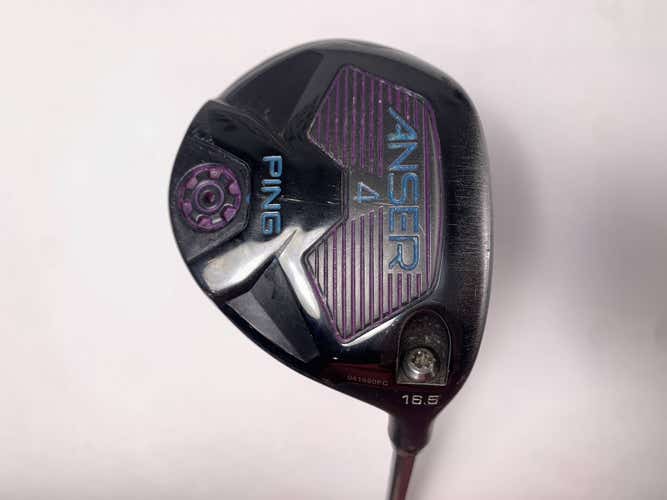 Ping Anser 4 Fairway Wood 16.5* Black Dot TFC 800 F Stiff Graphite Mens RH