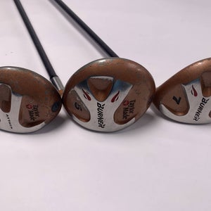 TaylorMade Burner 1994 Wood Set 5 7 Attack | 18* 21* Bubble S-90 Plus Mens RH
