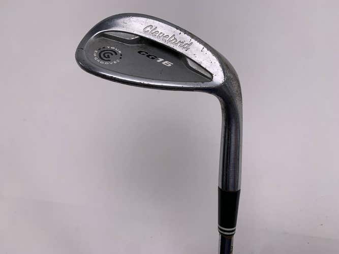 Cleveland CG16 Tour Satin Chrome Sand Wedge SW 56* 10 Traction Steel Mens RH