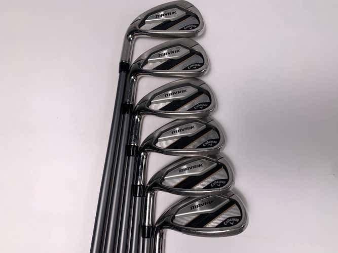 Callaway Mavrik Iron Set 6-PW+GW Project X Catalyst 5.0 55g Senior LH