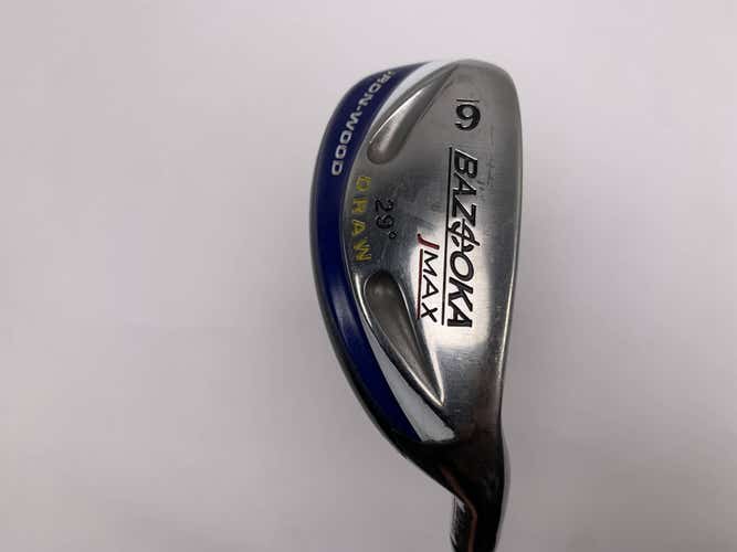 Tour Edge Bazooka Jmax Ironwood Draw 6 Hybrid 29* Bazooka Draw Mens RH