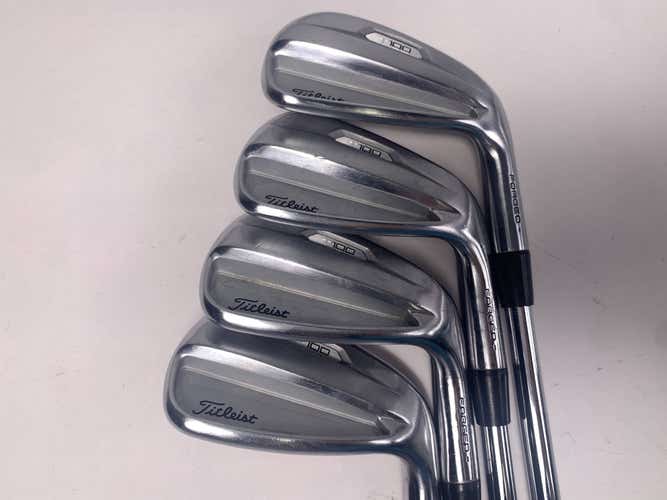 Titleist T100 2021 Iron Set 7-PW Project X LZ 5.5 115g Regular Steel Mens RH