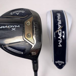 Callaway Paradym X 5 Fairway Wood 18* Aldila Ascent 40g Senior RH HC