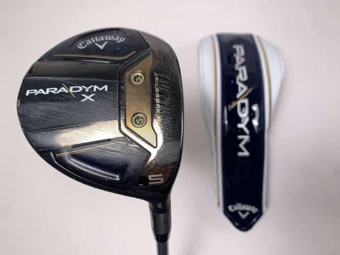 Callaway Paradym X 5 Fairway Wood 18* Aldila Ascent 40g Senior RH HC
