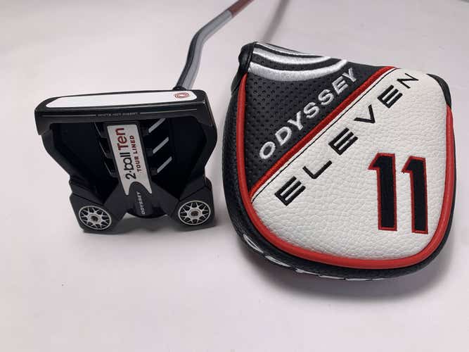 Odyssey 2-Ball Ten Tour Lined Putter 34" Stroke Lab Mens RH HC