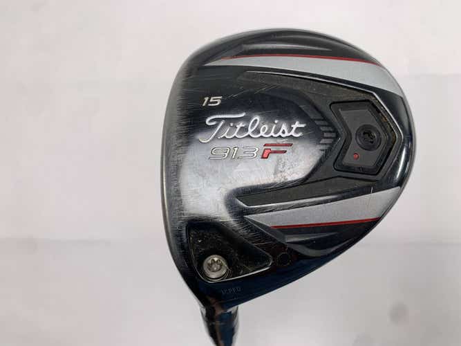 Titleist 913 F 3 Fairway Wood 15* Mitsubishi Rayon Diamana S+72x5ct 72g Stiff LH