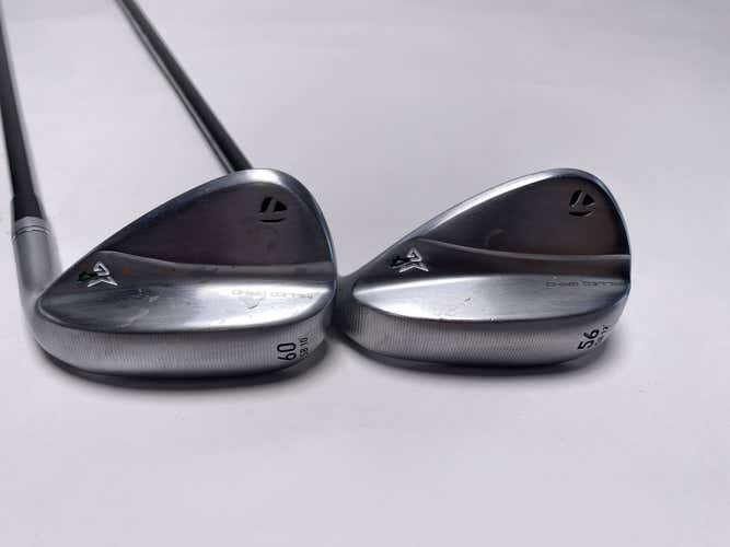 TaylorMade Milled Grind 4 Wedge Set 56*12 | 60*10 Ventus Blue TR 6R Reg RH