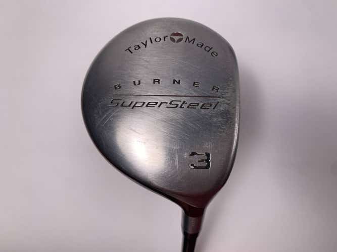 TaylorMade Supersteel 3 Fairway Wood 15* Bubble R-80 Regular Graphite Mens RH