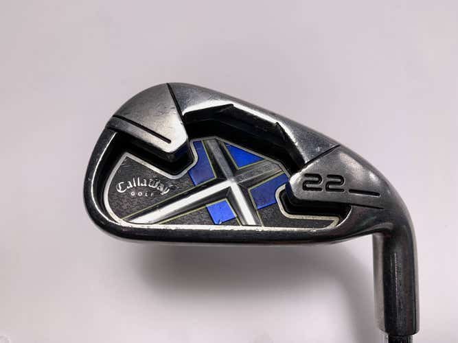 Callaway X-22 Single 6 Iron True Temper Memphis "10" Regular Steel Mens RH