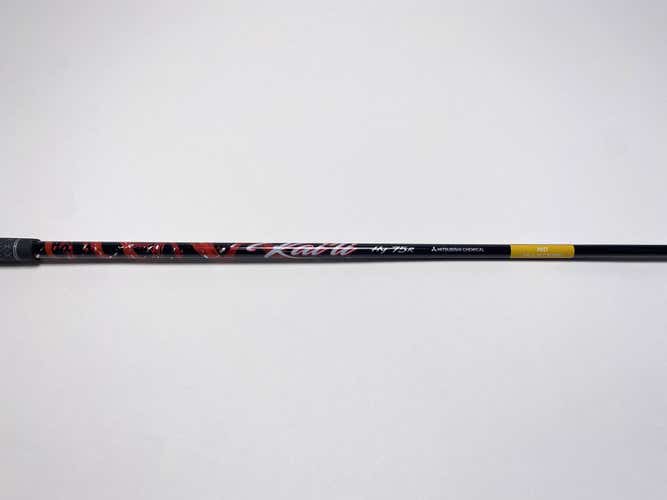 Mitsubishi Chemical Kai'li Red 75g Regular Graphite Hybrid Shaft 39"-Taylormade