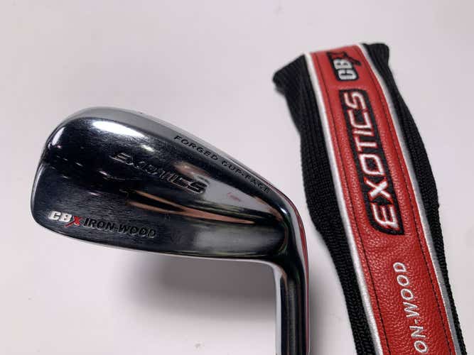 Tour Edge Exotics CBX Iron-Wood Satin Single 7 Iron Recoil F1 Ladies Womens RH