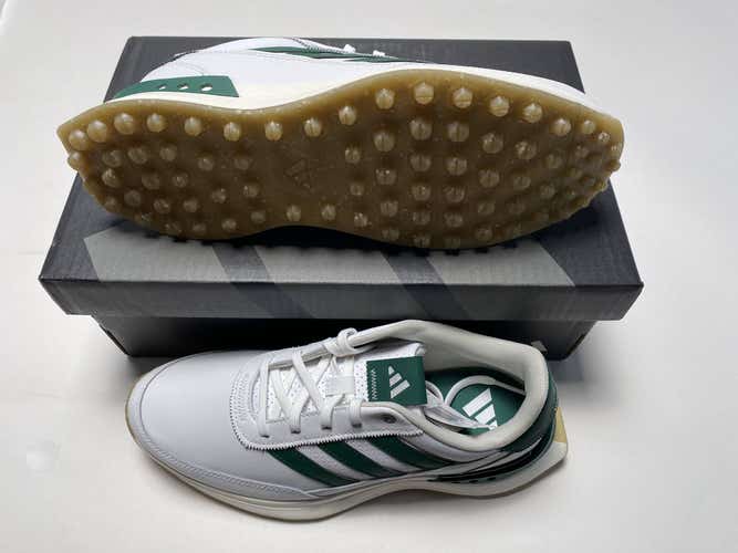 Adidas S2G SL Leather 24 Golf Shoes White Green Men's SZ 9 (IF0299)