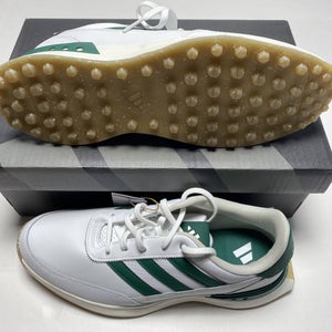 Adidas S2G SL Leather 24 Golf Shoes White Green Men's SZ 11 (IF0299)