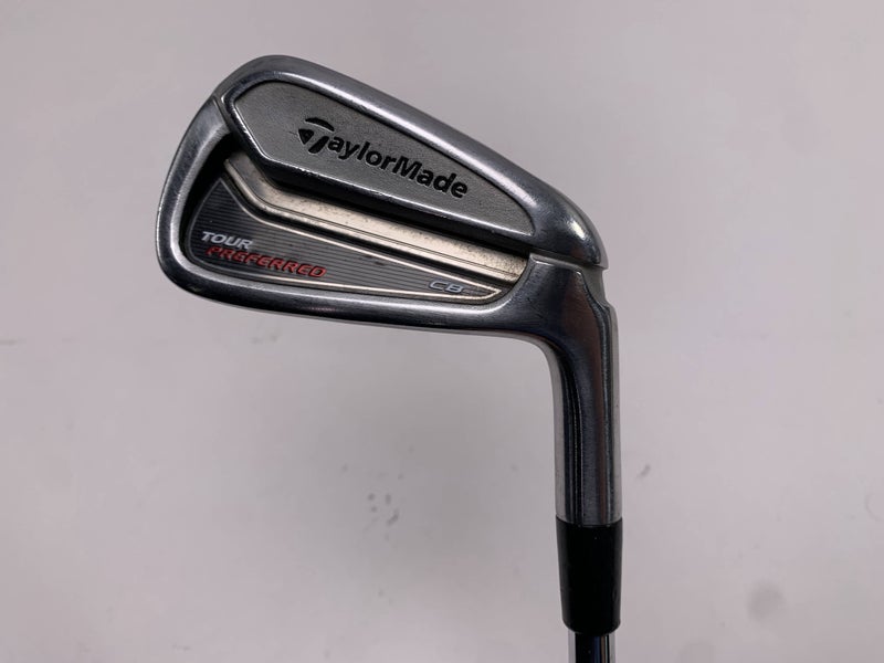 TaylorMade Tour Preferred CB 2014 Single 4 Iron KBS Tour Stiff Steel Mens RH
