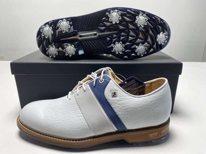 FootJoy Premiere Series Packard LX Golf Shoes White Men's SZ 10.5 (54534)