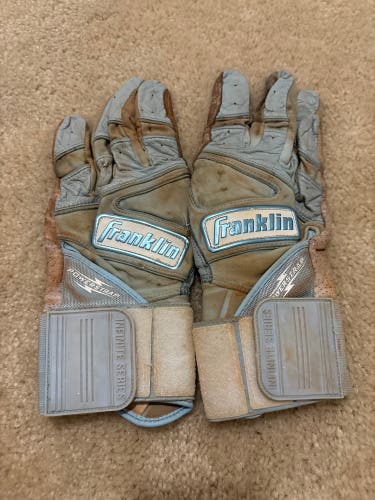 Adult Large Franklin Batting Gloves (Used)