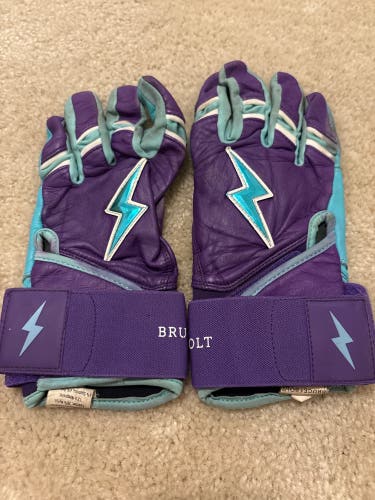 Bruce Bolt Adult Large Batting Gloves (Used)