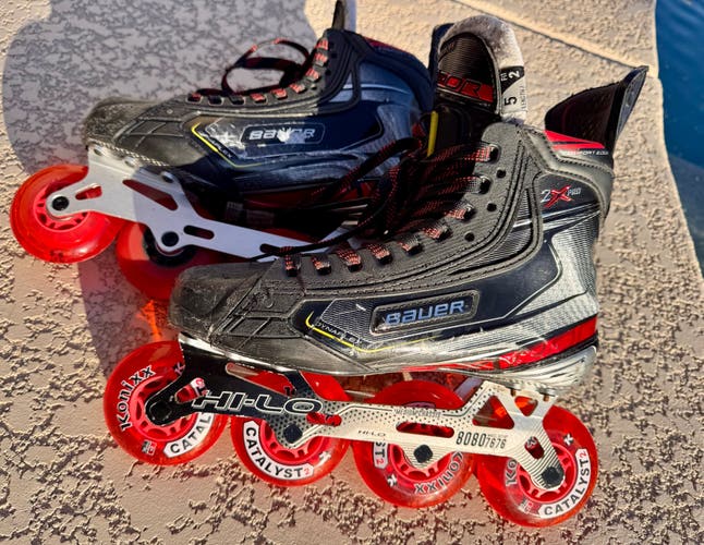 Bauer Vapor 2X Pro Inline Skates Regular Width Size 5 (Used)