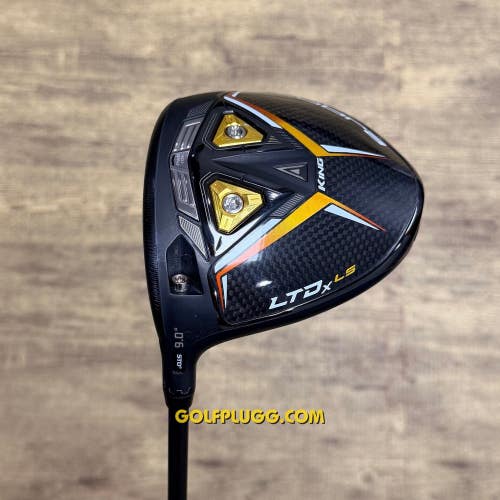 Left-Handed 9 Driver- Cobra LTDx LS / HZRDUS, X Stiff (1563)