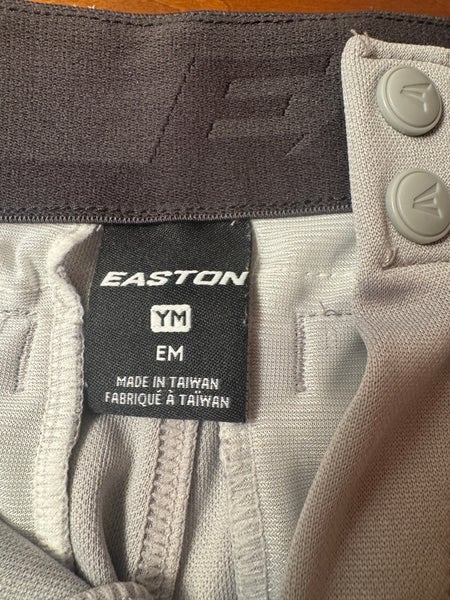 Gray Men's Medium Youth Easton Knicker Game Pants (Used)