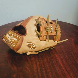 Rawlings HEART OF THE HIDE Glove RH Throw Brown 11 1/2" RECONDITIONED & RELACED BEAUTIFUL GLOVE