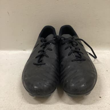 Used Nike PHANTOM GX Soccer Cleats Black Youth 09.5 11725-S000493156