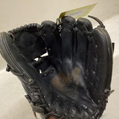 Used Rawlings PROS115SCB BB/SB Glove RH Throw Black 11 1/2" 11725-S000493188