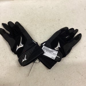 Used Mizuno BB/SB Batting Gloves Black Junior 11725-S000494648