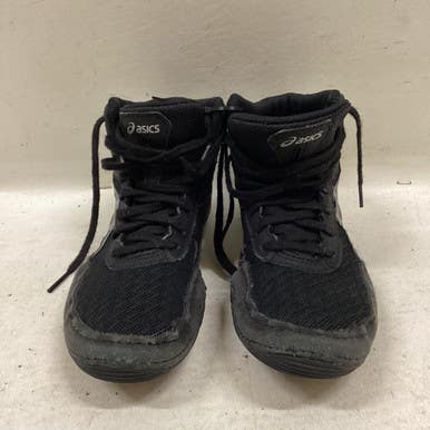Used Asics Wrestling Shoes Black Junior 01.5 11725-S000494667