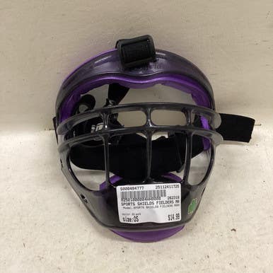 Used SPORTS SHIELDS FIELDERS MASK BB/SB Fielders Mask Black One Size 11725-S000494777
