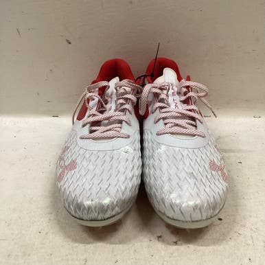 Used Under Armour LAX Cleats Mens Red Senior 10.5 11725-S000494791