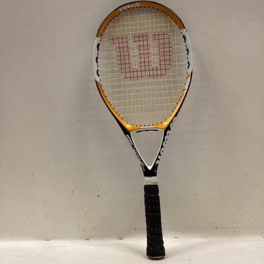 Used Wilson N FOCUS HYBRID Adult Tennis Racquet Vegas Gold 4 3/8" 11725-S000495101