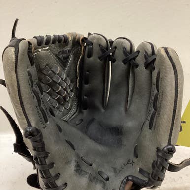 Used Mizuno MMX 1050P1 BB/SB Glove RH Throw Black 10 1/2" 11725-S000495273