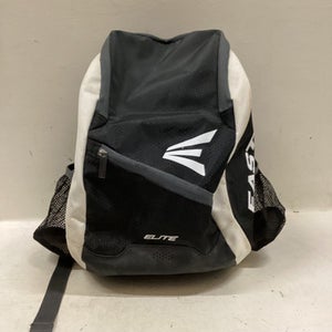 Used Easton BACK PACK - BLACK AND WHITE BB/SB Player Backpack Black 11725-S000495274