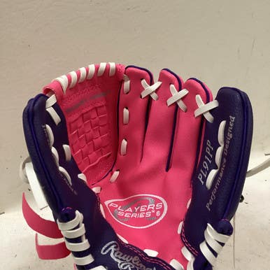 Used Rawlings PL91PP BB/SB Glove RH Throw Pink 9" 11725-S000495306