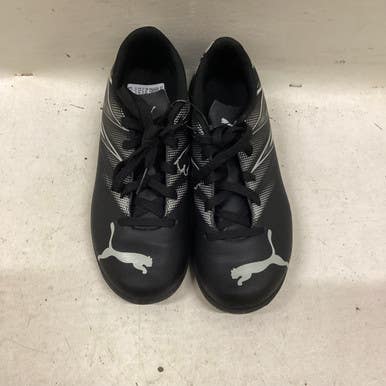 Used Puma Soccer Turf Shoes Black Youth 13.0 11725-S000494375