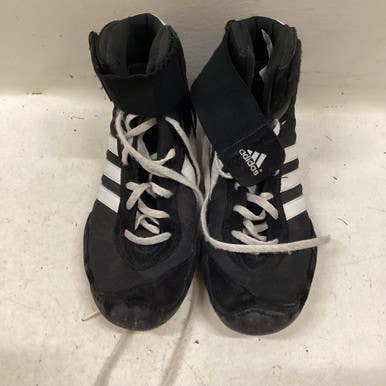 Used Adidas Wrestling Shoes Black Senior 7 11725-S000494385
