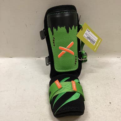 Used BB/SB Shin/Foot Protector Black And Neon Green 11725-S000494398