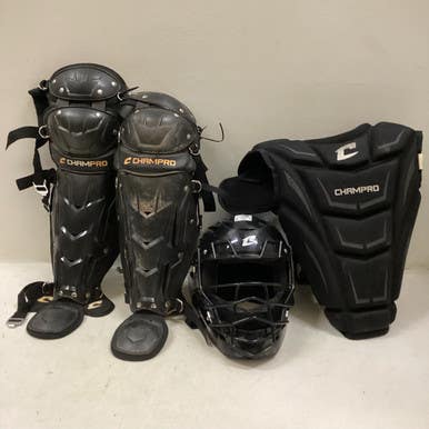 Used Champro CHATCHERS SET W HELMET Catchers Equipment Other 11725-S000494417