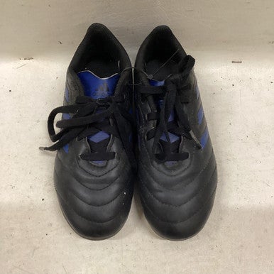 Used Adidas Soccer Cleats Black And Navy Blue Youth 13.0 11725-S000494425