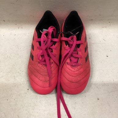 Used Adidas Soccer Cleats Black And Pink Youth 12.0 11725-S000494424