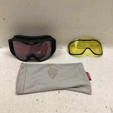 Used Bolle Snow Goggles Adult Black 11725-S000494535