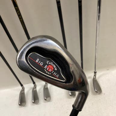 Used Callaway BIG BERTHA Mens Iron Set RH 3I-9I 11725-S000494556