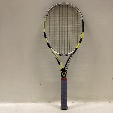 Used Babolat AERO PRO TEAM Adult Tennis Racquet Yellow 4 3/8" 11725-S000494568