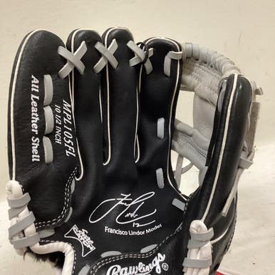 Used Rawlings MPL105FL BB/SB Glove LH Throw Black And Grey 10 1/2" 11725-S000495325
