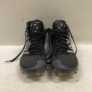Used New Balance LAX Cleats Mens Black Senior 7 11725-S000495375