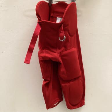 Used Russell Youth FB Integrated Pants Red SM 11725-S000495379