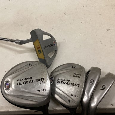 Used US Kids ORANGE 51 Jr Club Set RH 5 Piece 11725-S000493664