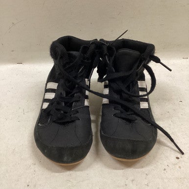 Used Adidas Wrestling Shoes Black Youth 12.0 11725-S000495612